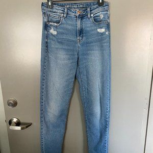 American Eagle Mom Jeans Size 4 long